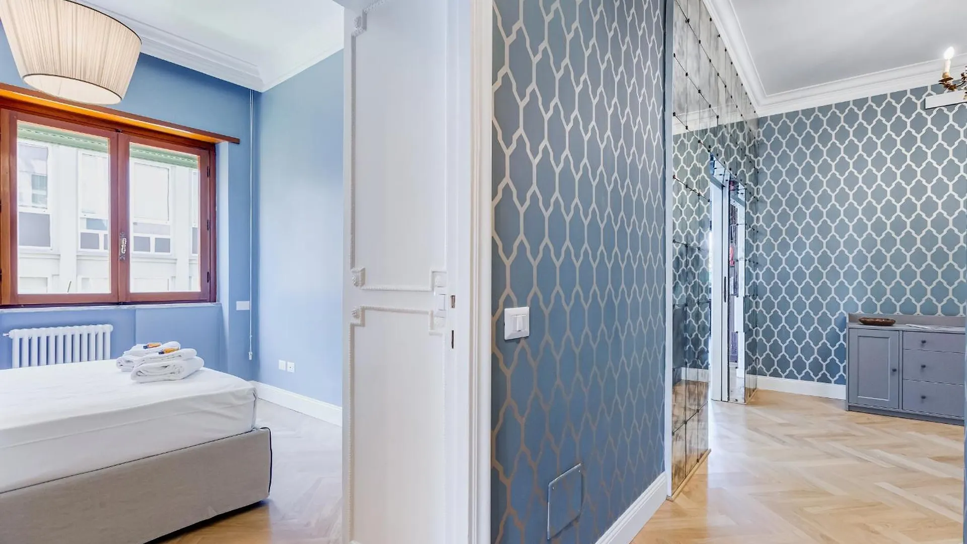 Bmga L Chic And Charm 3Bdr Apt In Coppede District Apartment Rome Italy